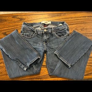 Hollister SoCal Stretch Dark Wash Skinny Jeans size 27